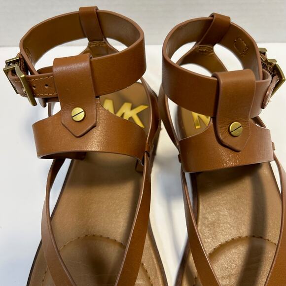 Michael Kors Pearson Thong Gladiator Sandals Size 6.5 With Box - Picture 4 of 9